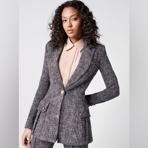 NWOT Smythe Cargo Pocket Longline Blazer Size 2